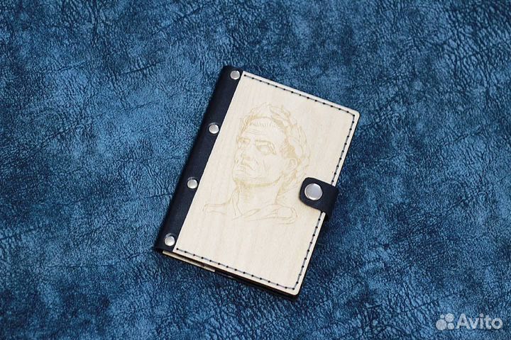 Обложка на паспорт с гравировкой