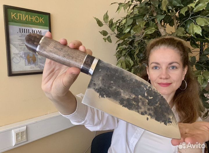 Кухонный шеф-нож сербский сталь Х12мф