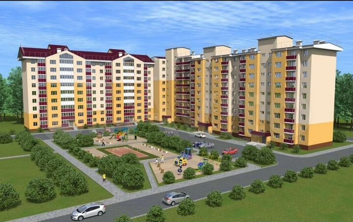 3-к. квартира, 78,6 м², 8/9 эт.