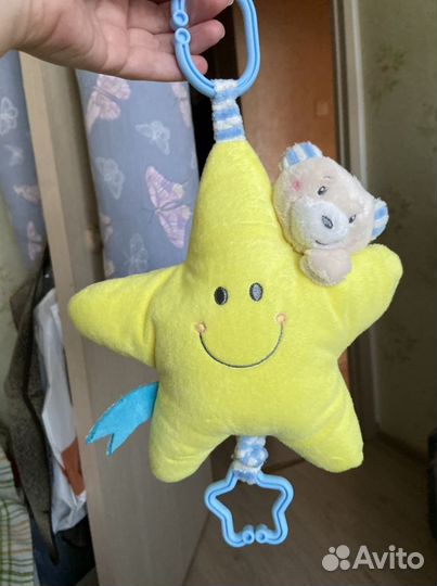 Музыкальная подвеска на кроватку, коляску