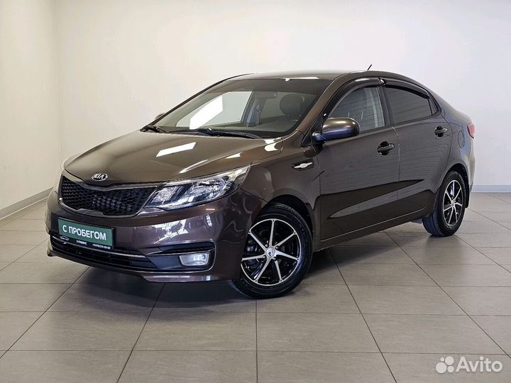 Kia Rio 1.6 МТ, 2016, 106 496 км
