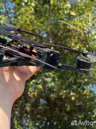 Квадpокоптep fрv piranha 7 и 10 дюйм