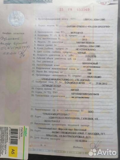 Falcon. Speedfire250 sport