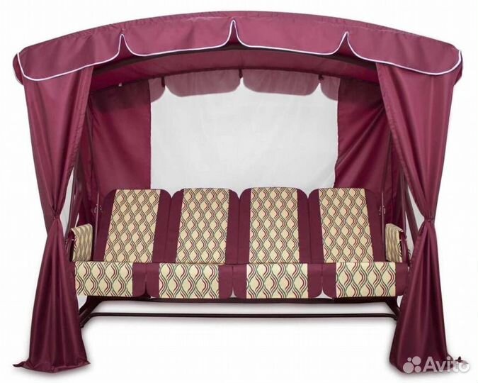 Качели четырехместные 