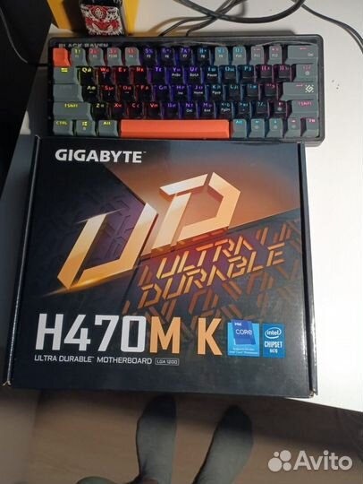 Материнская плата gigabyte H470M K LGA 1200