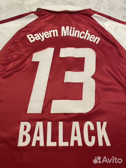 Футбольное adidas поло-джерси ballack bayern