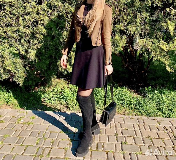 Сапоги ботфорты