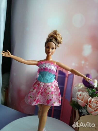 Кукла барби Mattel пышка