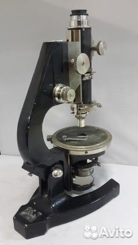 Микроскоп мп1 1920е года Трест Русские Самоцветы