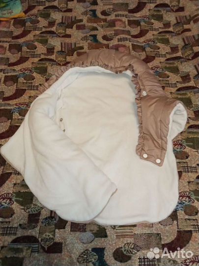 Зимний конверт в коляску