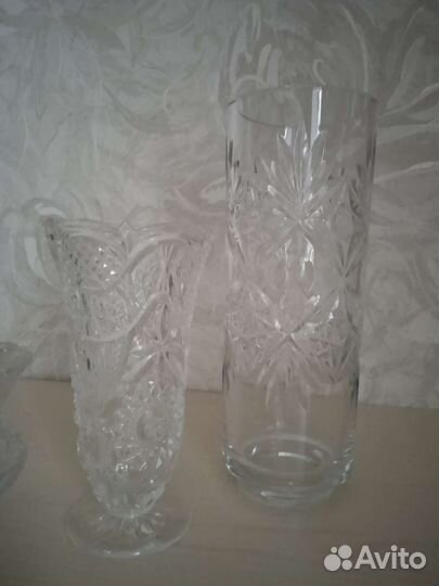 Вазы. Хрусталь СССР