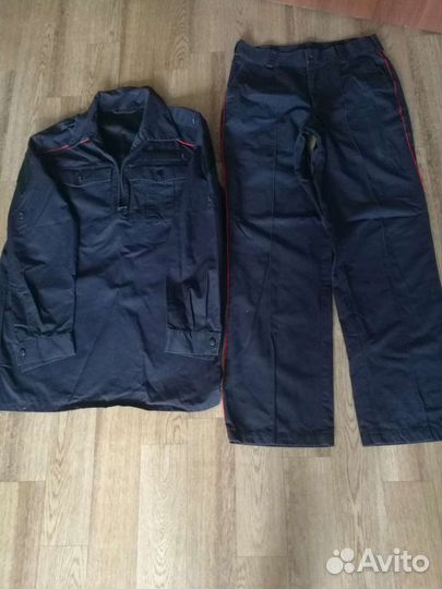 Полицейская форма + кепки, летняя, б/у, р-р 50-3