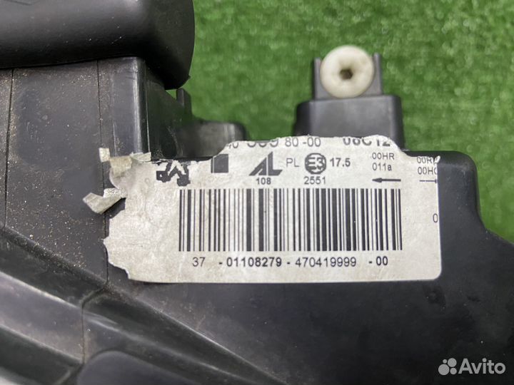 Фара передняя правая Peugeot 308 рестайлинг