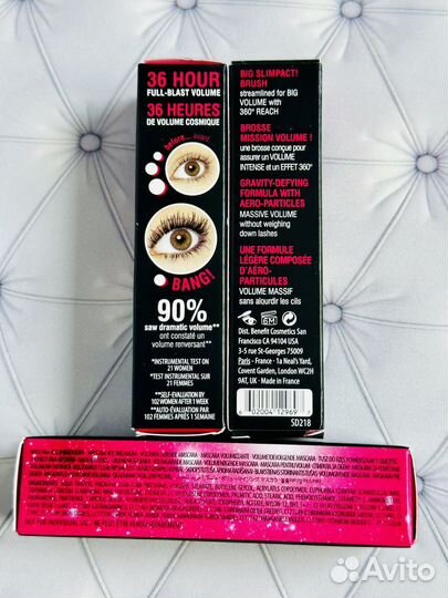 Тушь Benefit badgal bang Volumizing Mascara