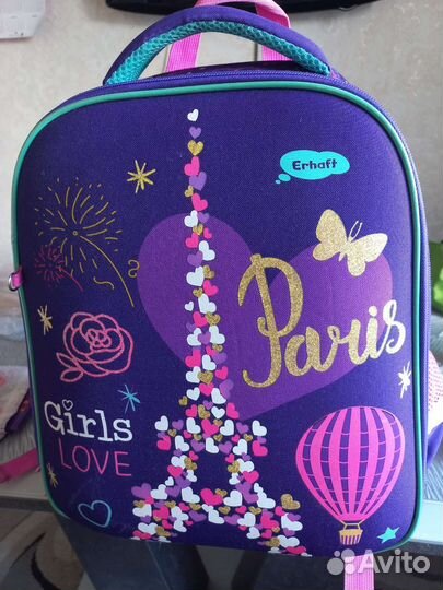 Рюкзак школьный для девочки бу