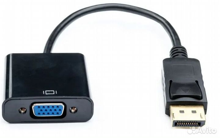 Переходники hdmi to VGA \ DP to VGA \ DVI-D to VGA