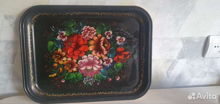 Подносы жостово СССР