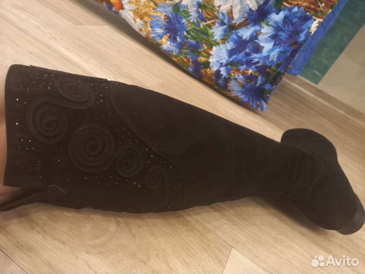 Сапоги ботфорты