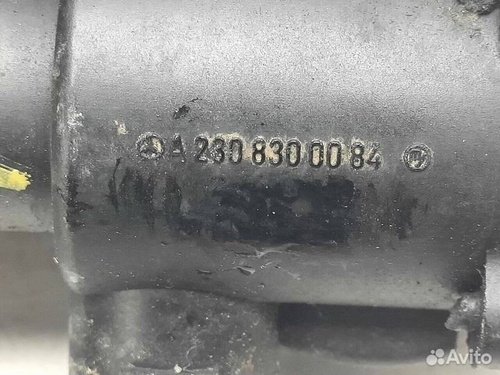 Клапан печки Mercedes W221