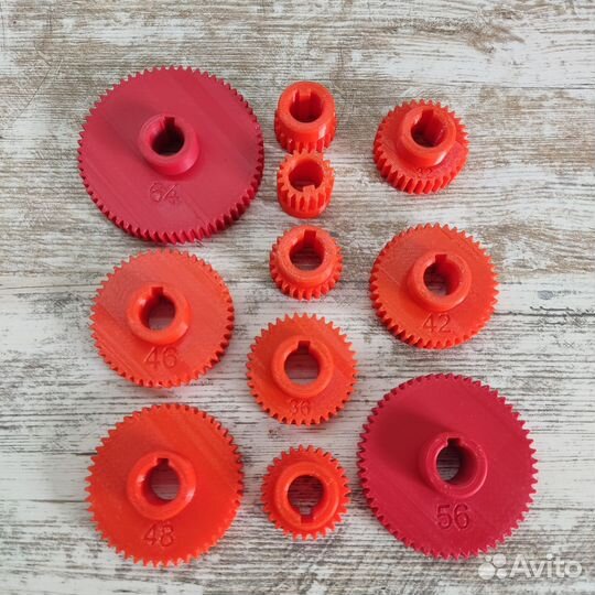 Комплект шестерней гитары токарного станка тв4 тв6
