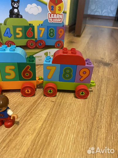 Lego duplo поезд