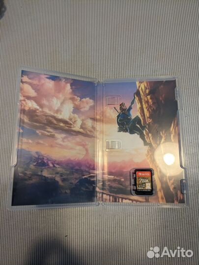 The Legend of Zelda: Breath of the Wild картридж