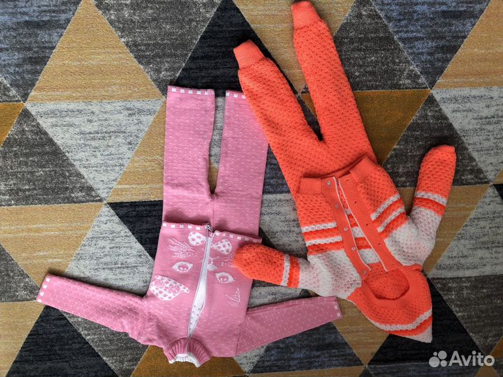 Большой пакет одежды для девочки 1-2 года