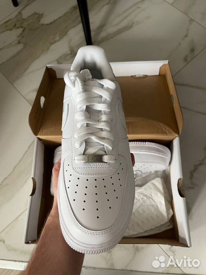 Кроссовки Nike Air Force 1 Low Triple White Белые