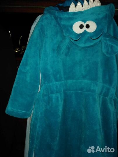 Халат махровый детский раз. 122-128