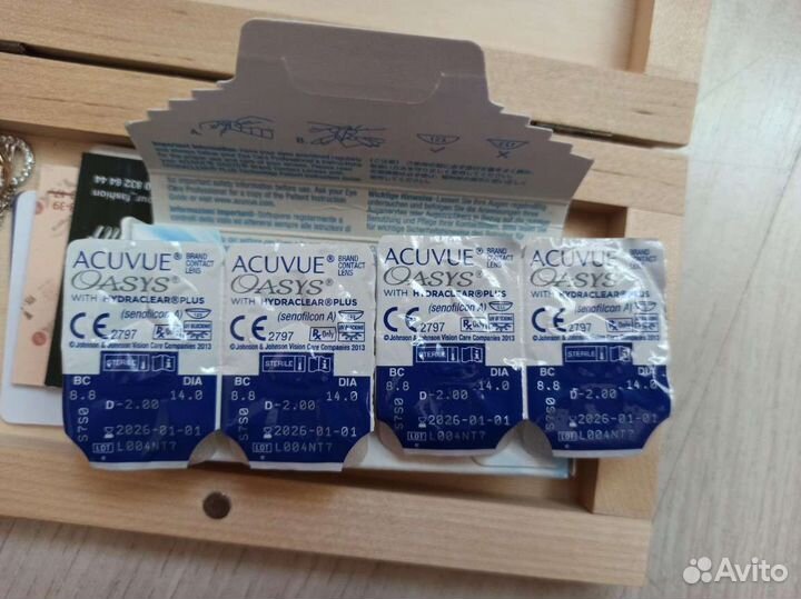 Линзы контактные acuvue oasys двухнедельные