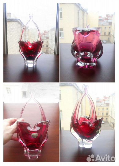 Чаши, пепельницы, конфетницы, стекло, винтаж