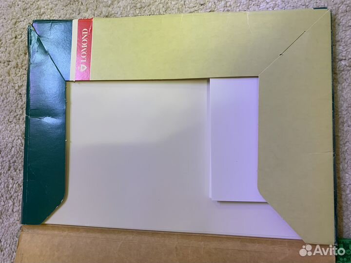 Фотобумага Lomond, папка-прищепка для бумаги