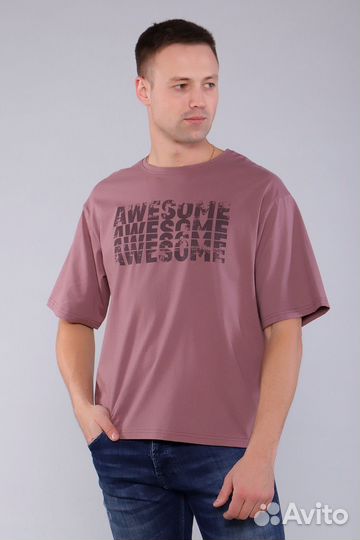 Футболка - сливовый №Н-59030. Оптом