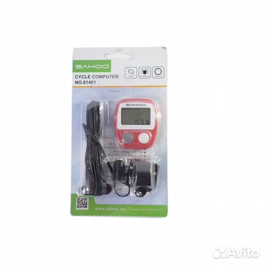 Спидометр на велосипед проводной,14 функций, новый