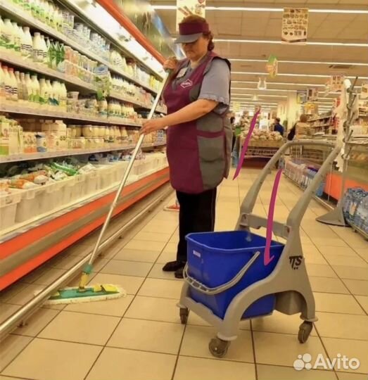 Требуется Уборщица/к (работа)