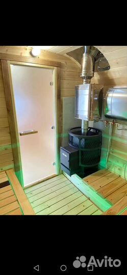 Дровяная печь для бани «Анютка Прайм»