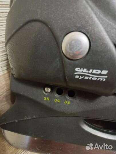 Коньки хоккейные размер 33-35