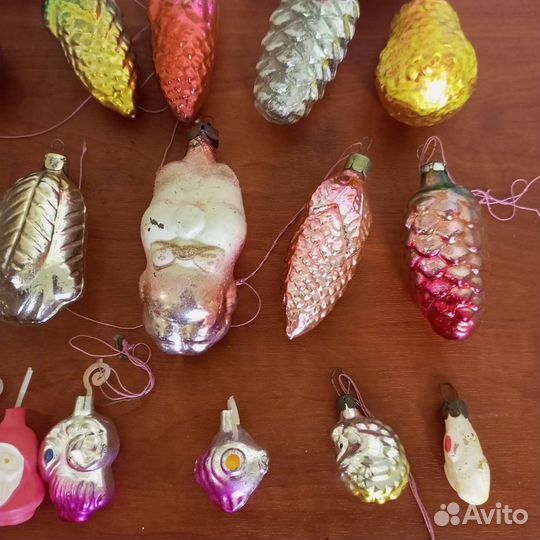 Ёлочные игрушки СССР