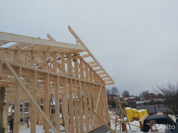 Строительство каркасных домов под ключ