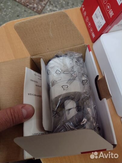 Комплект видеонаблюдения 4 уличные камеры Hikvisio