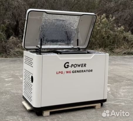 Газовый генератор 9 kW G-power с постоянным подогр