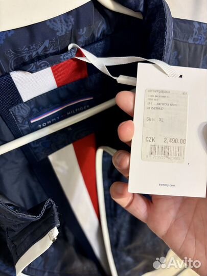 Куртка Tommy Hilfiger Оригинал ветровка Новая