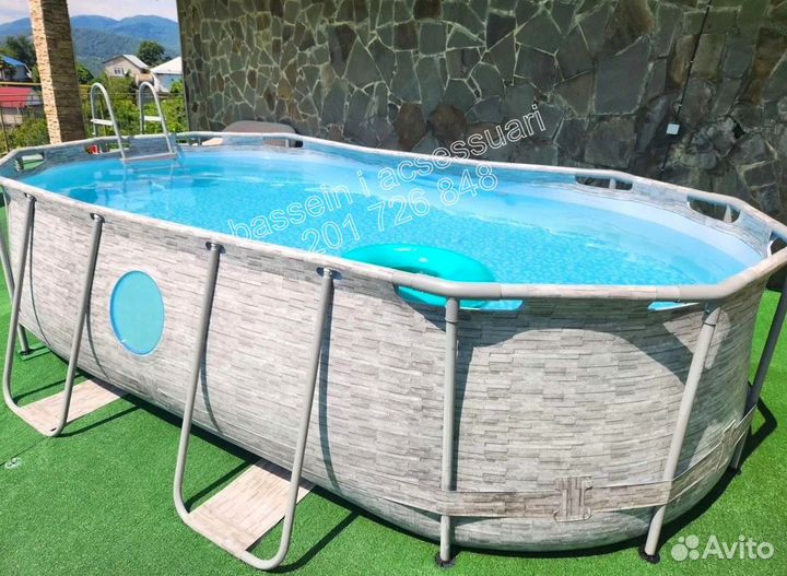 Каркасный Бассейн Овальный