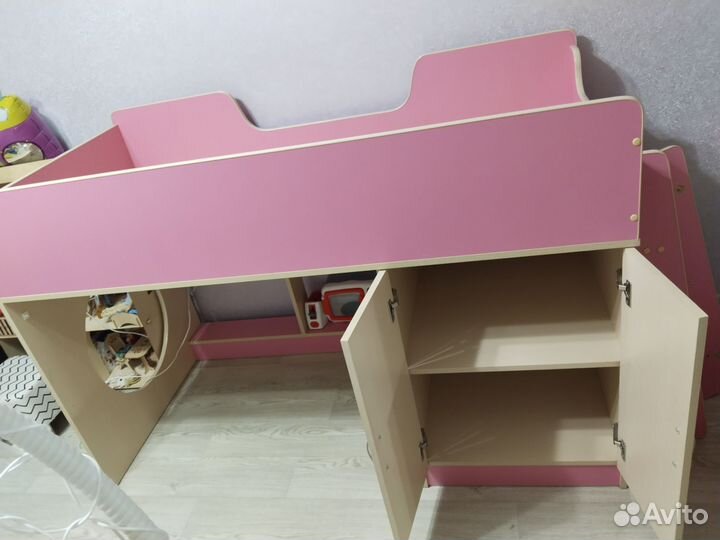 Кровать чердак для девочки