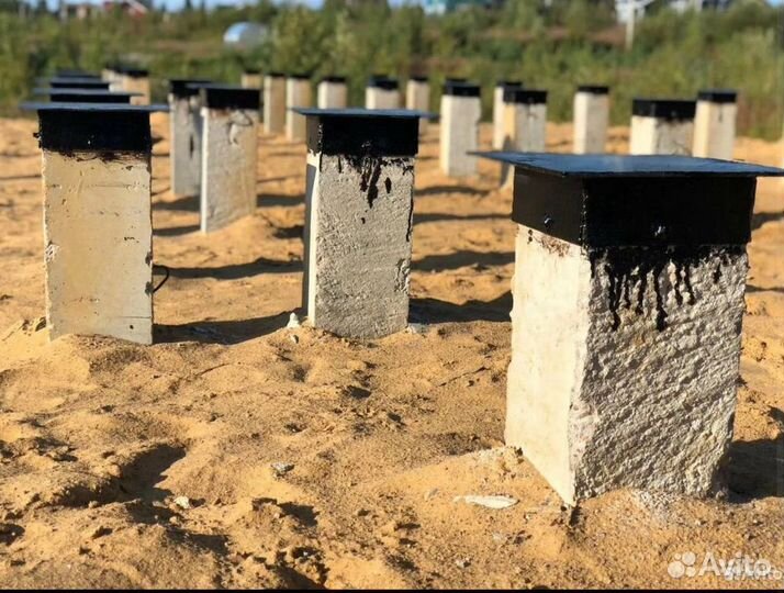 Сваи жб Фундамент из жб свай Монтаж свай