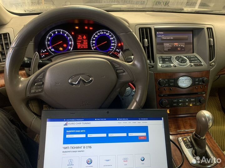 Прошивка Евро 2 Infiniti FX30d