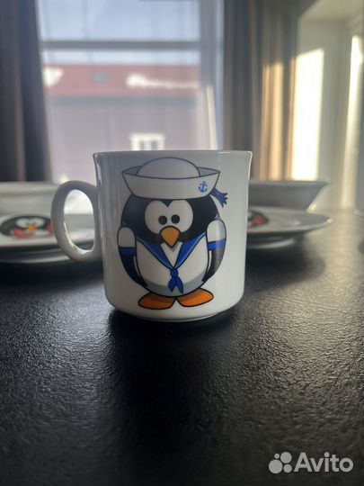 Детская посуда из фарфора