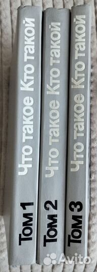 Детская энциклопедия Что такое Кто такой в 3х том