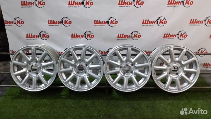 2968) К-кт дисков ориг литых R15 audi 5х112