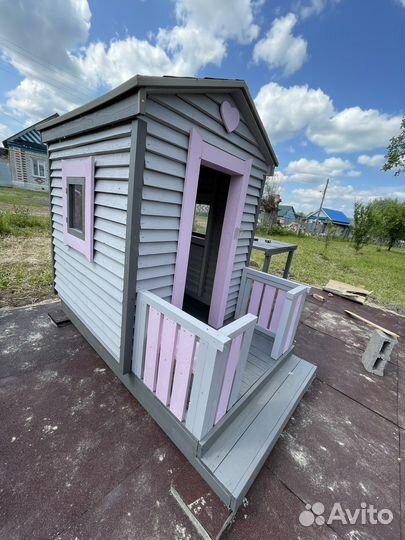 Домик детский игровой уличный